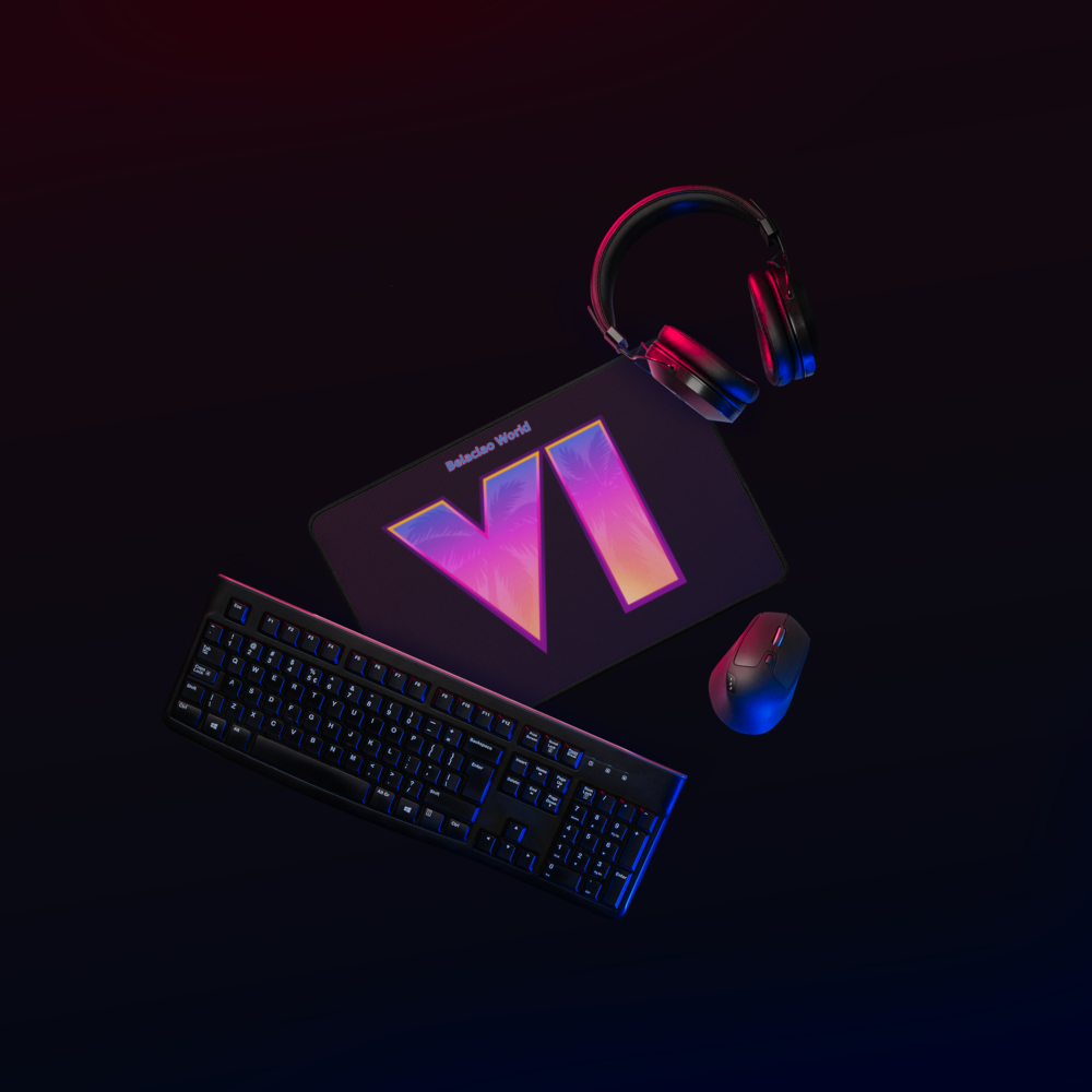 Belaciao Drift Desk Mat VI